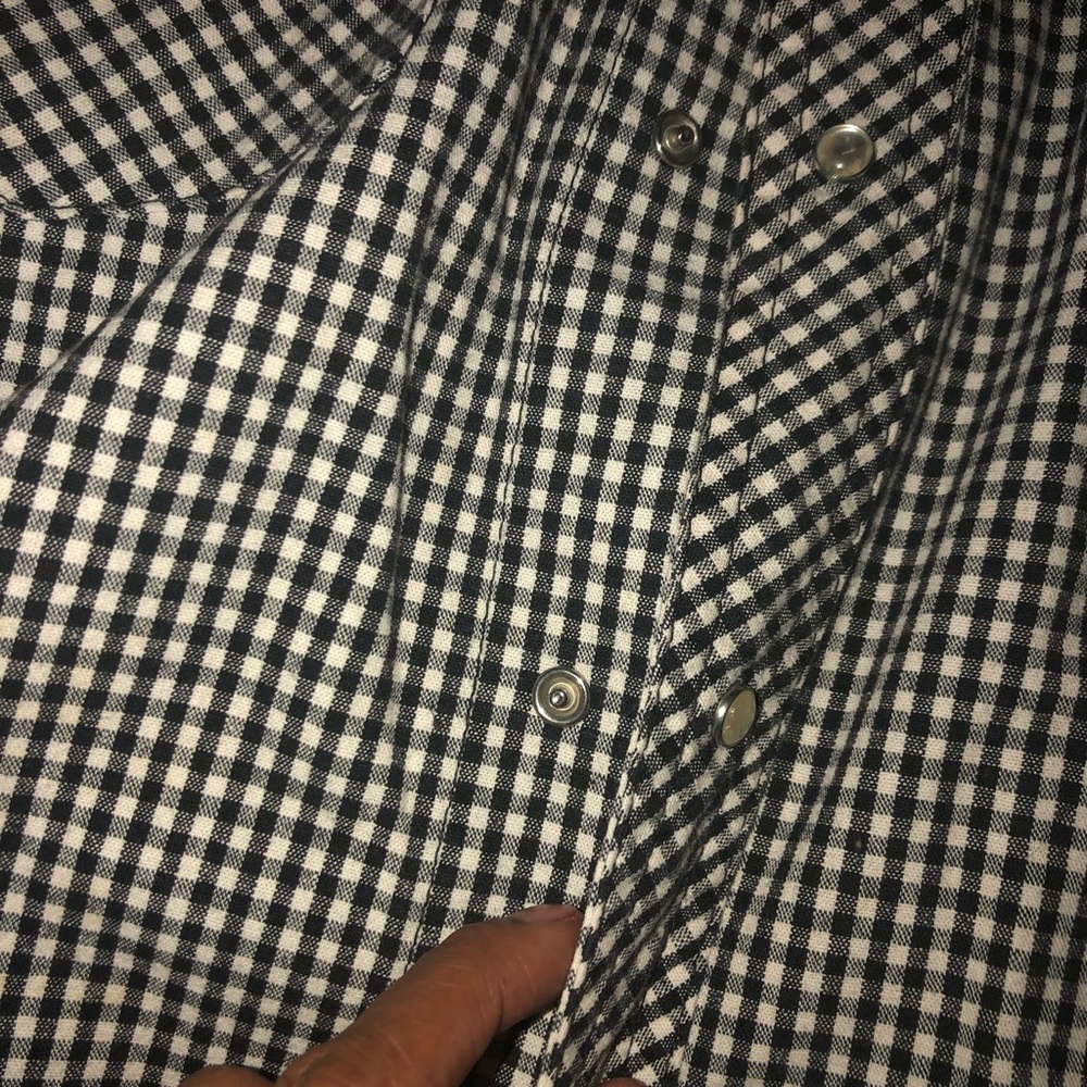 Snap button down shirt